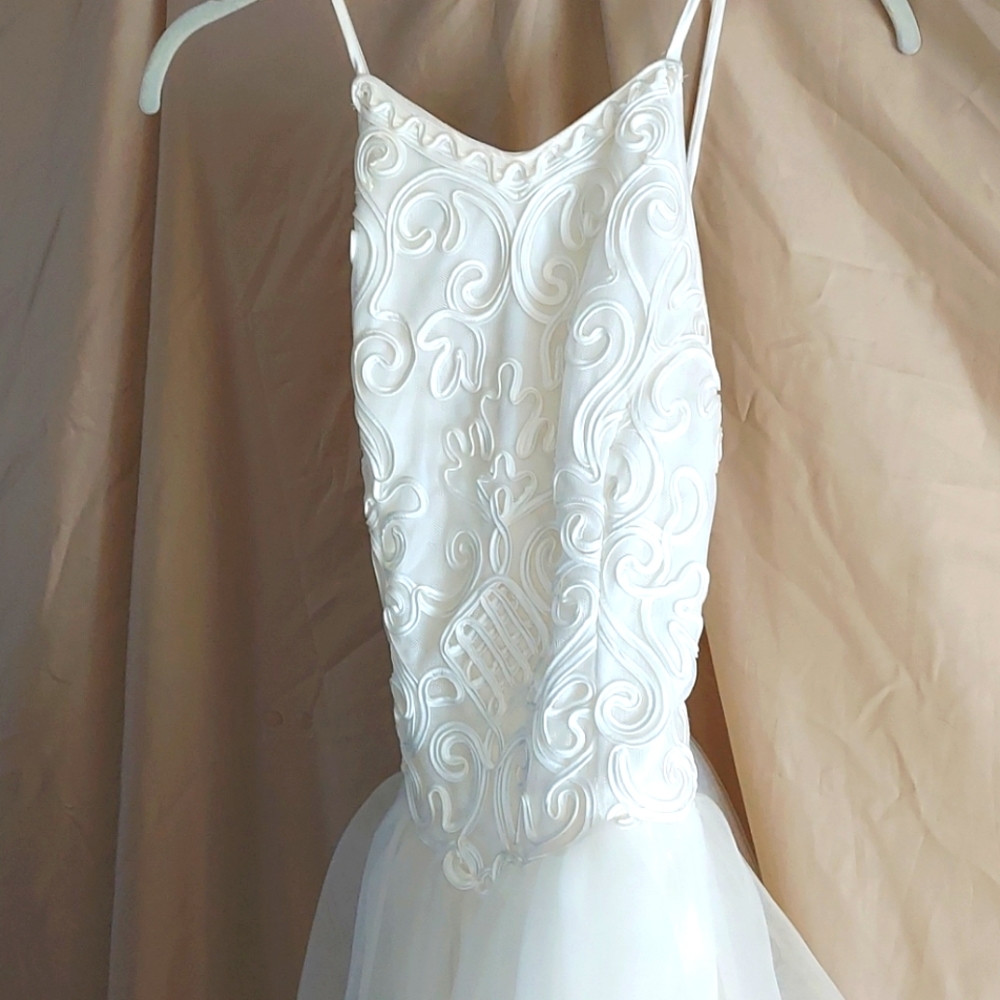 Jessica McClintock Wedding Dress Cream color